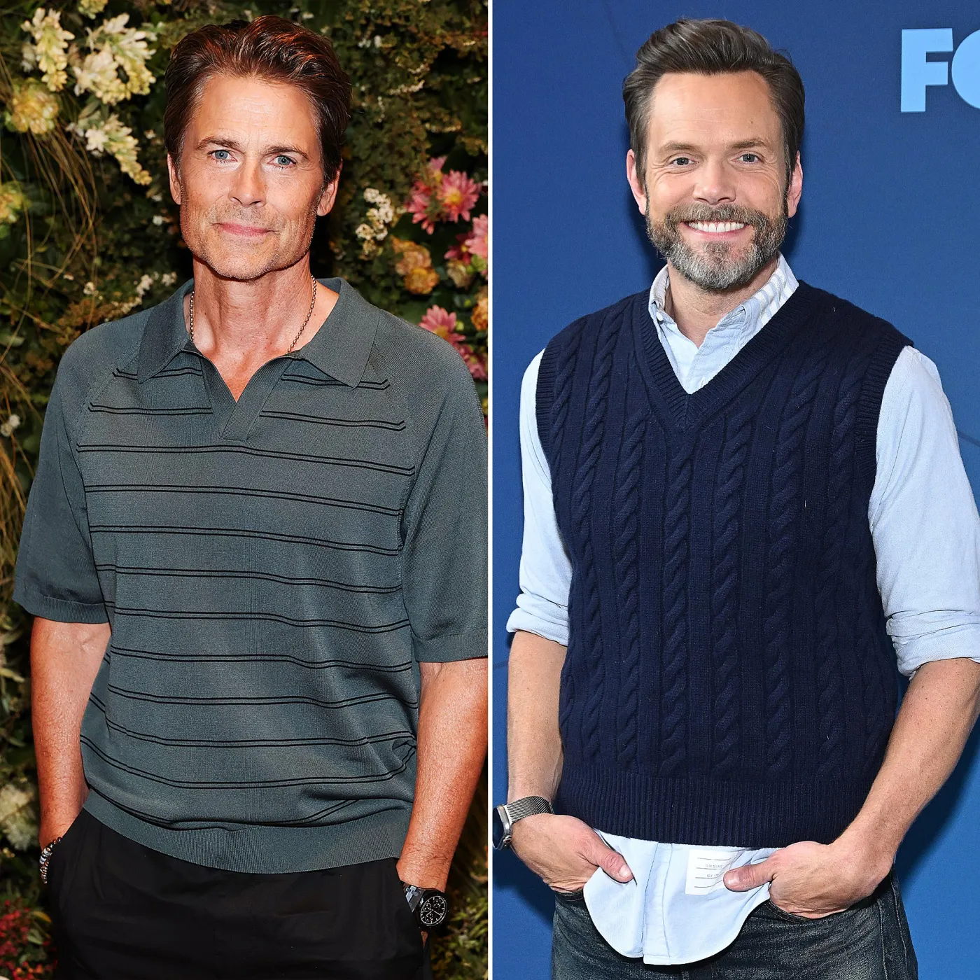 Rob Lowe and Joel McHale Break Down Rumors and Reality About Plastic Surgery